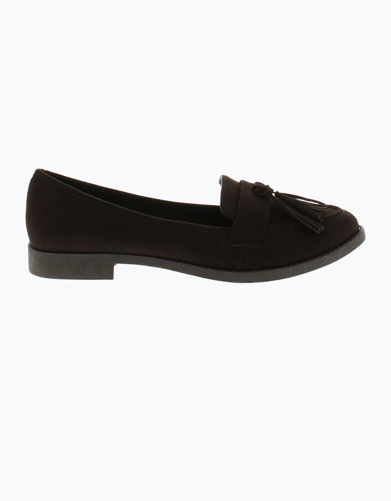 Apache Womens Flat Shoes Corky Mf Slip On black UK Size