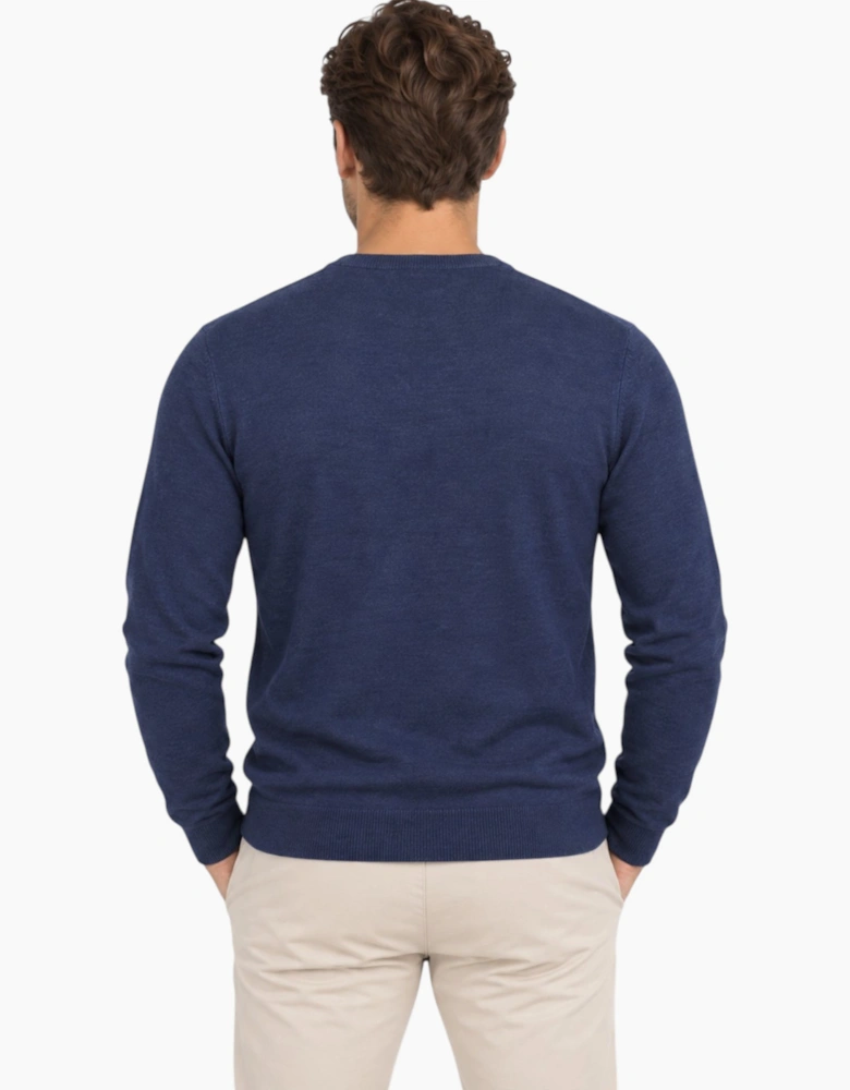 M&S Mens Cashmilon Jumper V Neck Sweatshirt