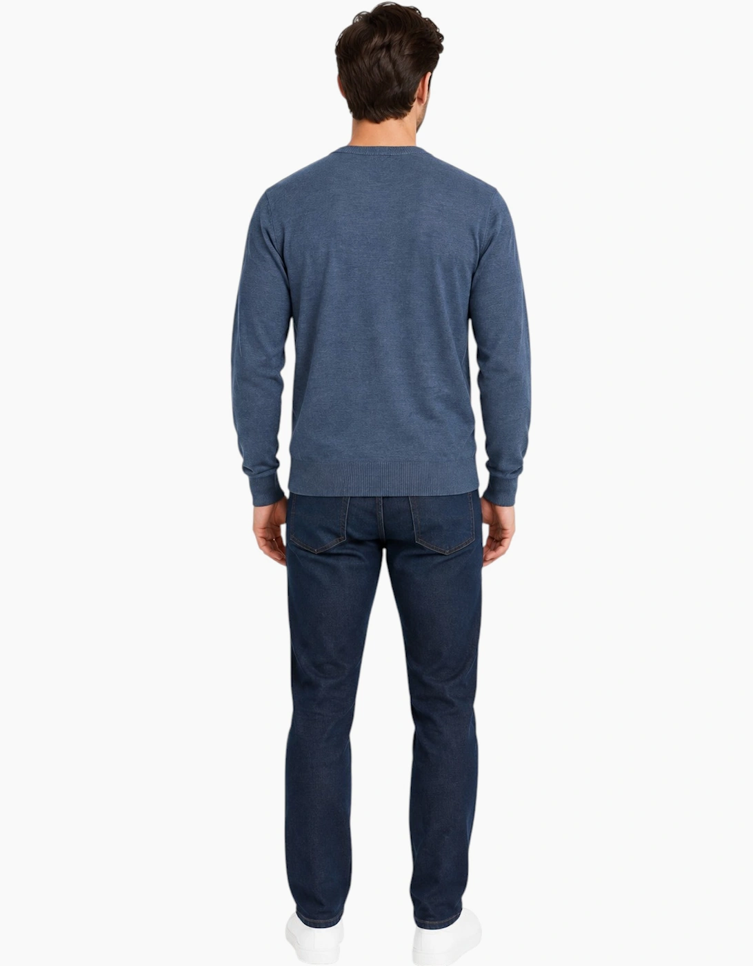 M&S Mens Cashmilon Jumper V Neck Sweatshirt