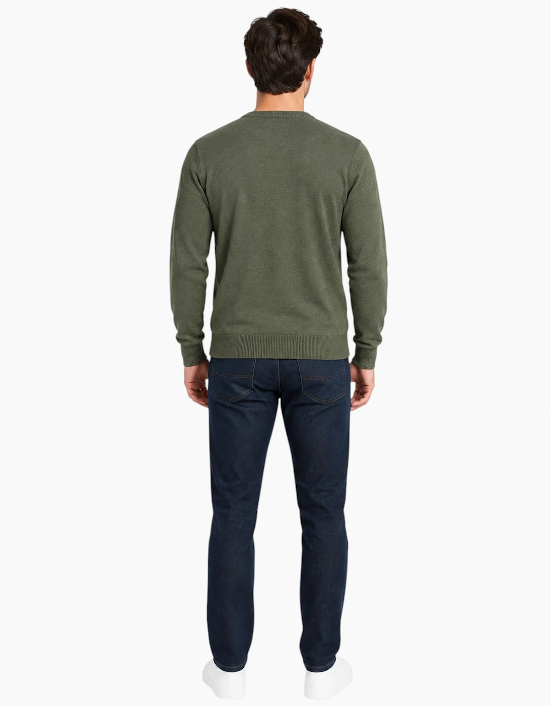 M&S Mens Cashmilon Jumper V Neck Sweatshirt