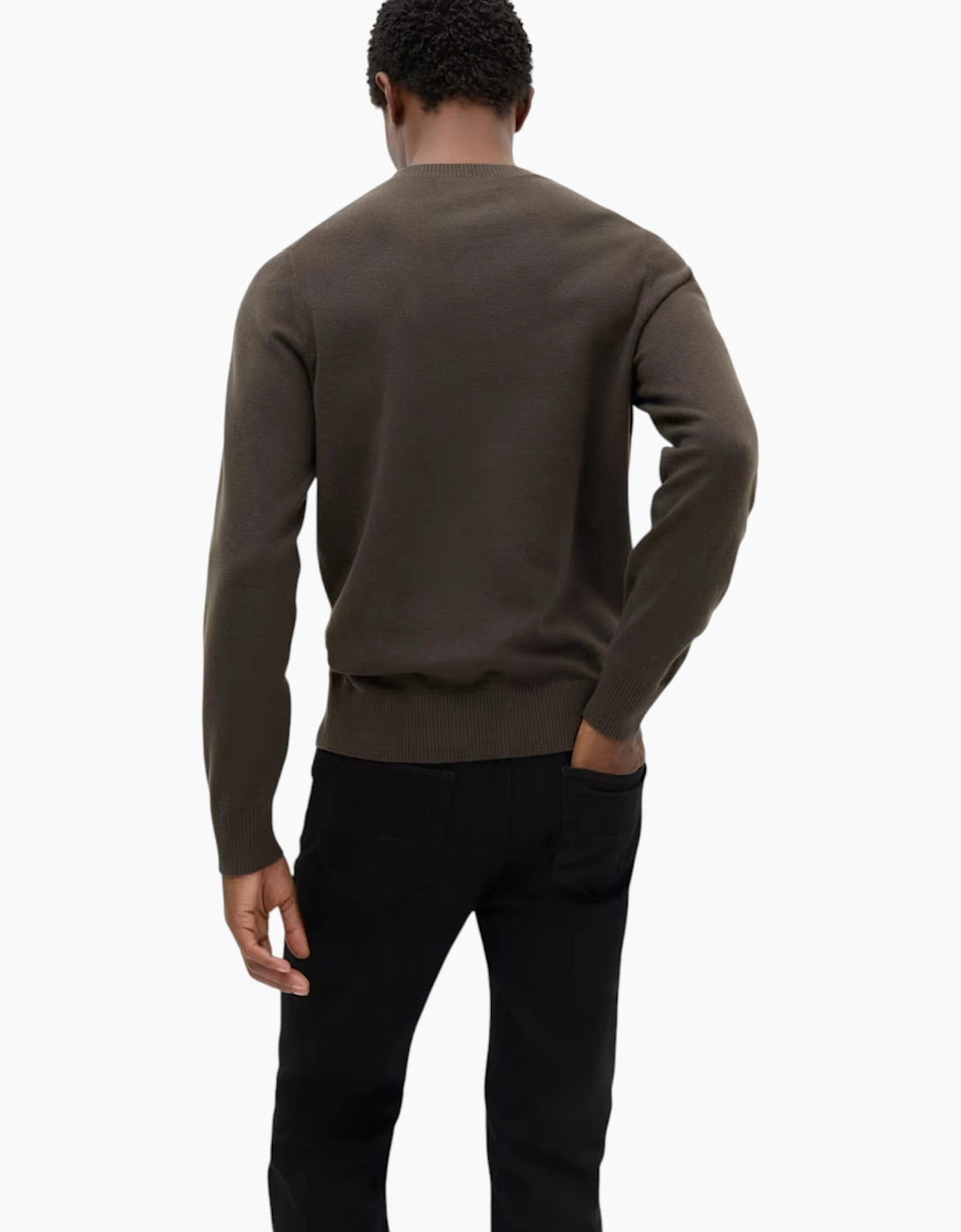 M&S Mens Cashmilon Jumper V Neck Sweatshirt