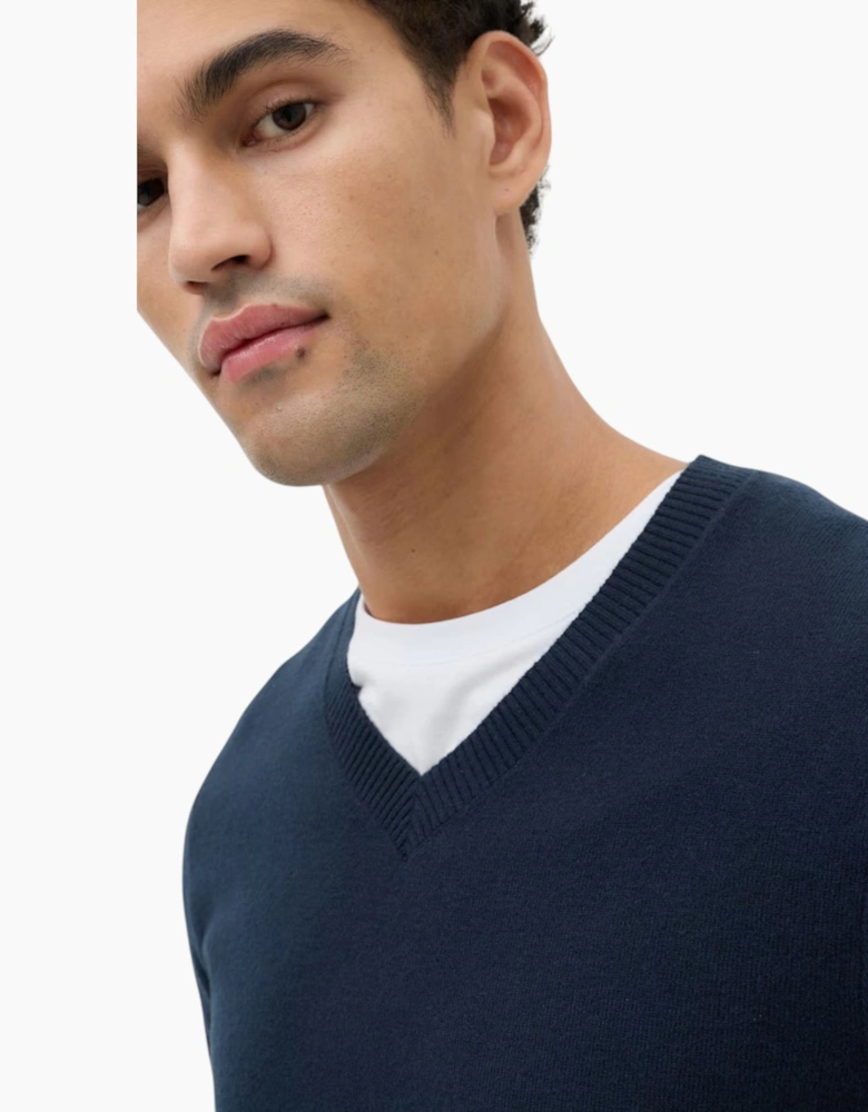 M&S Mens Cashmilon Jumper V Neck Sweatshirt