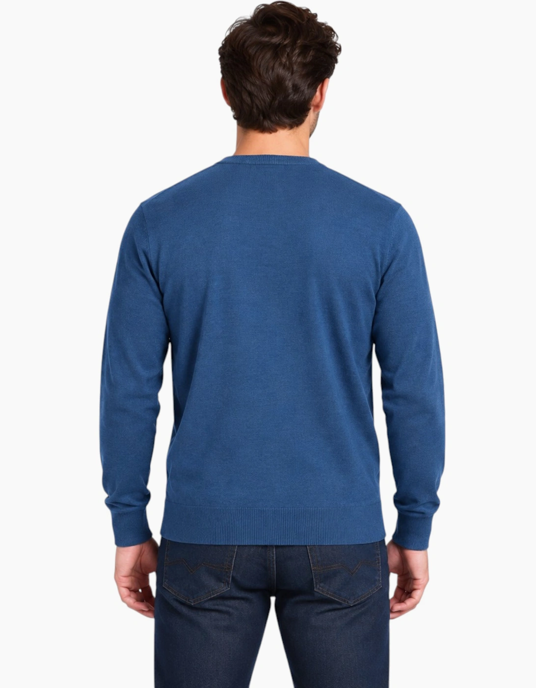 M&S Mens Cashmilon Jumper V Neck Sweatshirt