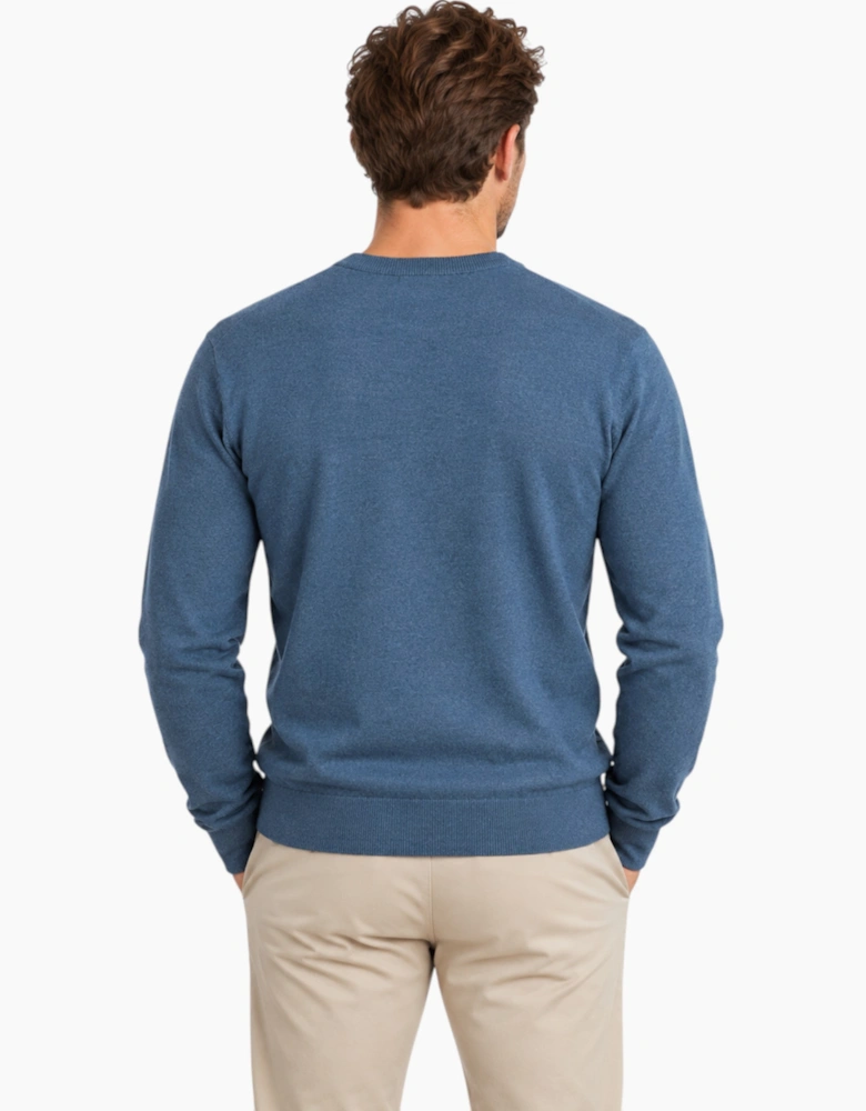 M&S Mens Cashmilon Jumper V Neck Sweatshirt