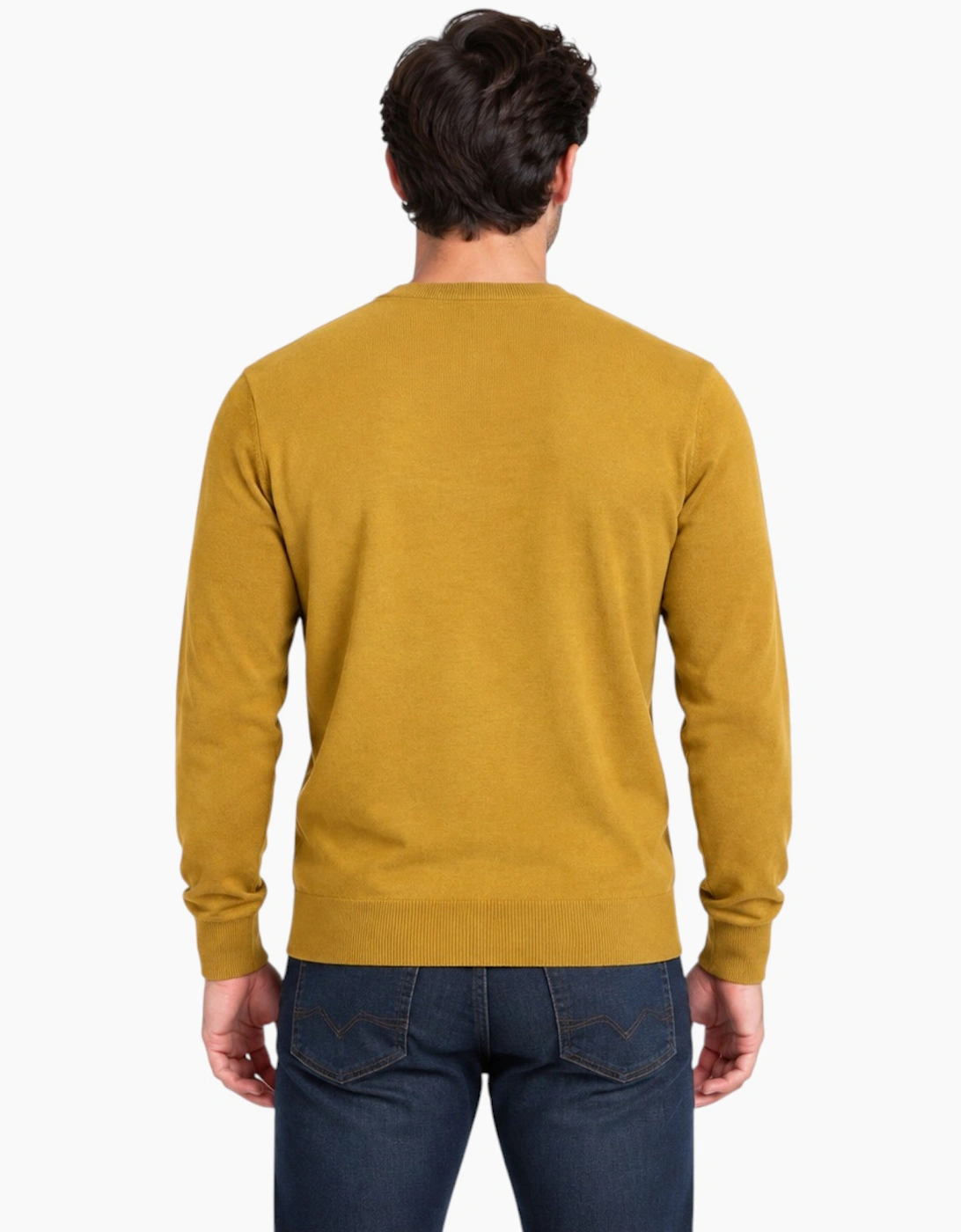 M&S Mens Cashmilon Jumper V Neck Sweatshirt