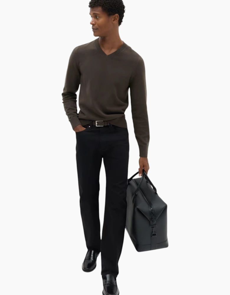 M&S Mens Cashmilon Jumper V Neck Sweatshirt