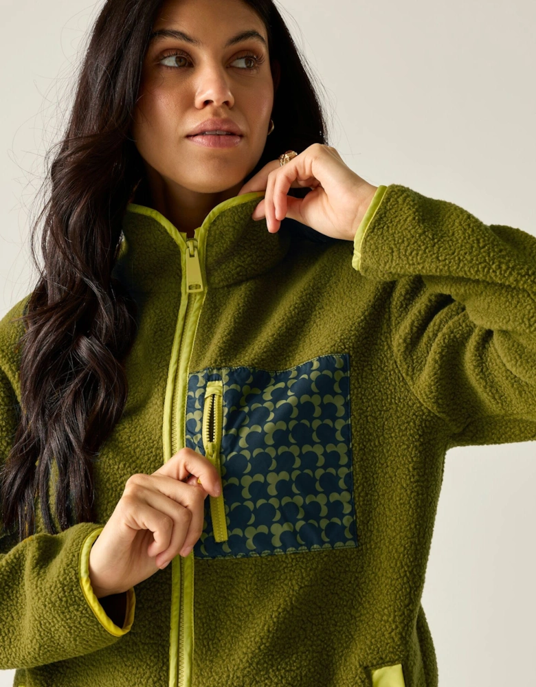 Regatta Womens/Ladies Orla Kiely Ecclipse Borg Fleece Jacket