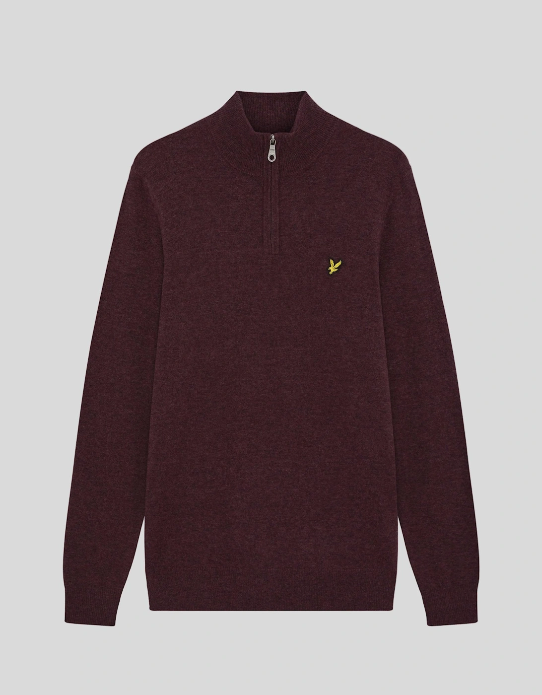 Lambswool Blend 1/4 Zip Jumper