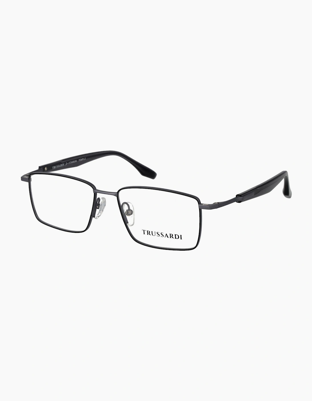 Trussardi Optical Frame TSM1047GT 09A 54 & Sunglasses Clip TSM1047GT 09AG 54