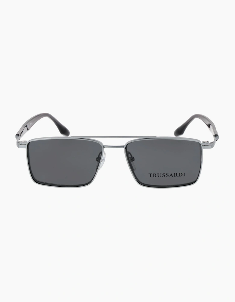 Trussardi Optical Frame TSM1047GT 03A 54 & Sunglasses Clip TSM1047GT 03AG 54