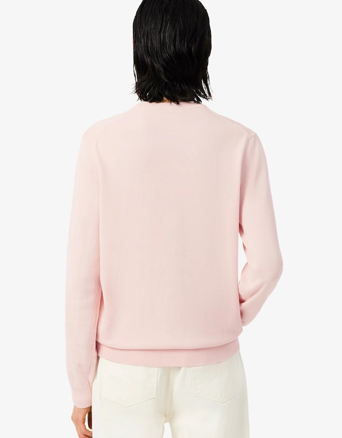 Lacoste Monochrome Crew Neck Cotton Sweatshirt