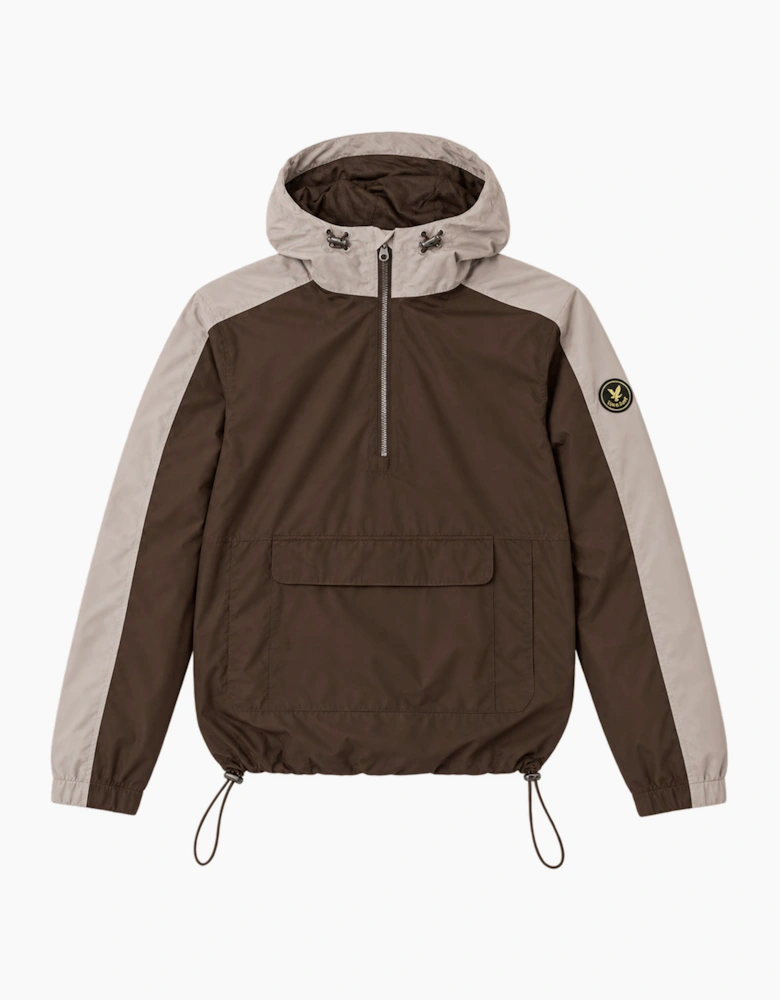 Lyle & Scott Archive Anorak Jacket Soil/Camel Taupe