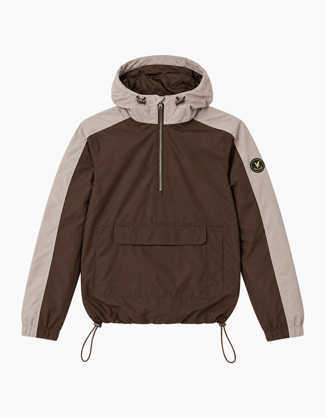 Lyle & Scott Archive Anorak Jacket Soil/Camel Taupe