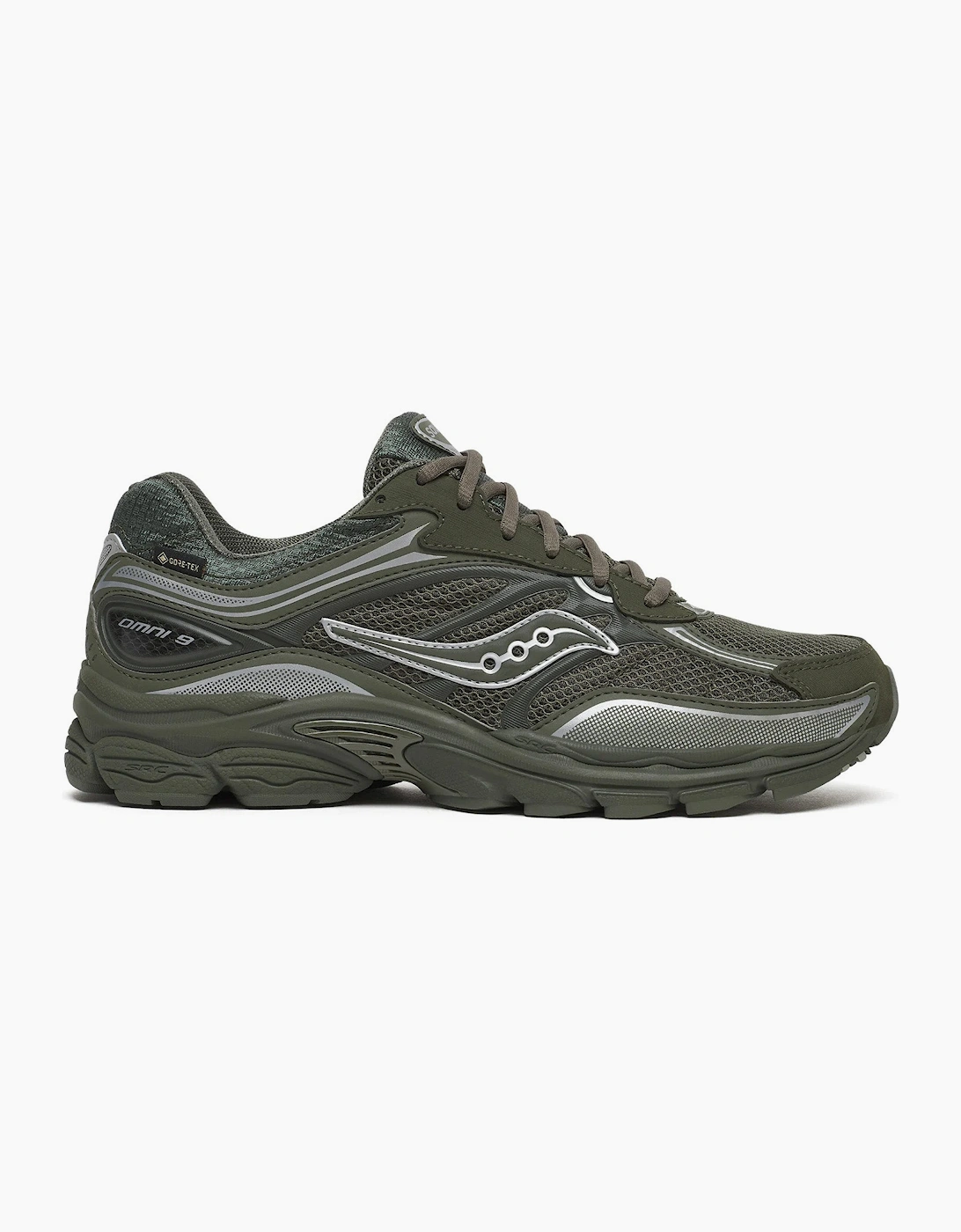 Men's Saucony Progrid Omni 9 GORE-TEX® Trainers - Black - Size: 10