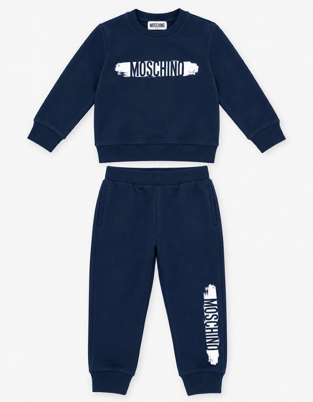 MOSCHINO NAVY BLUE TRACKSUIT HUK04M