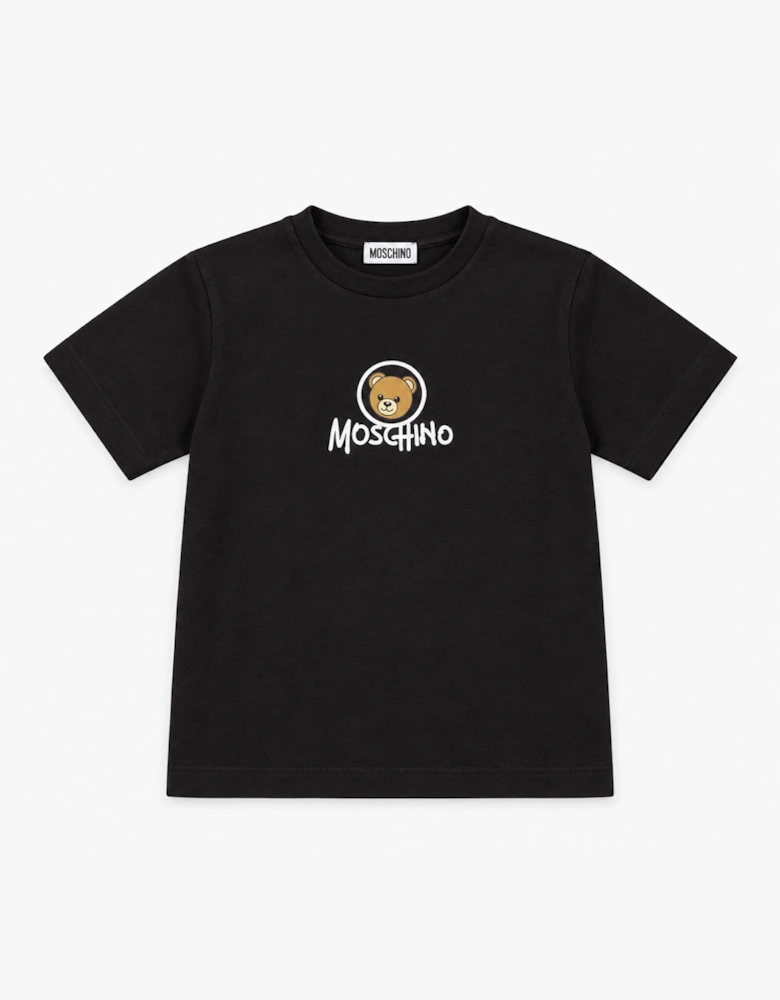 MOSCHINO BLACK  MAXI T SHIRT HMM05W