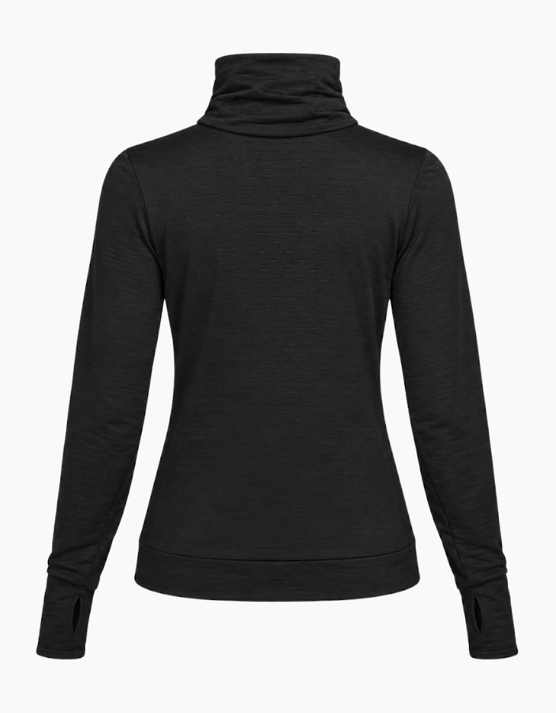 Nike Women's Swift Element Therma-FIT Turtleneck Black Running Top
