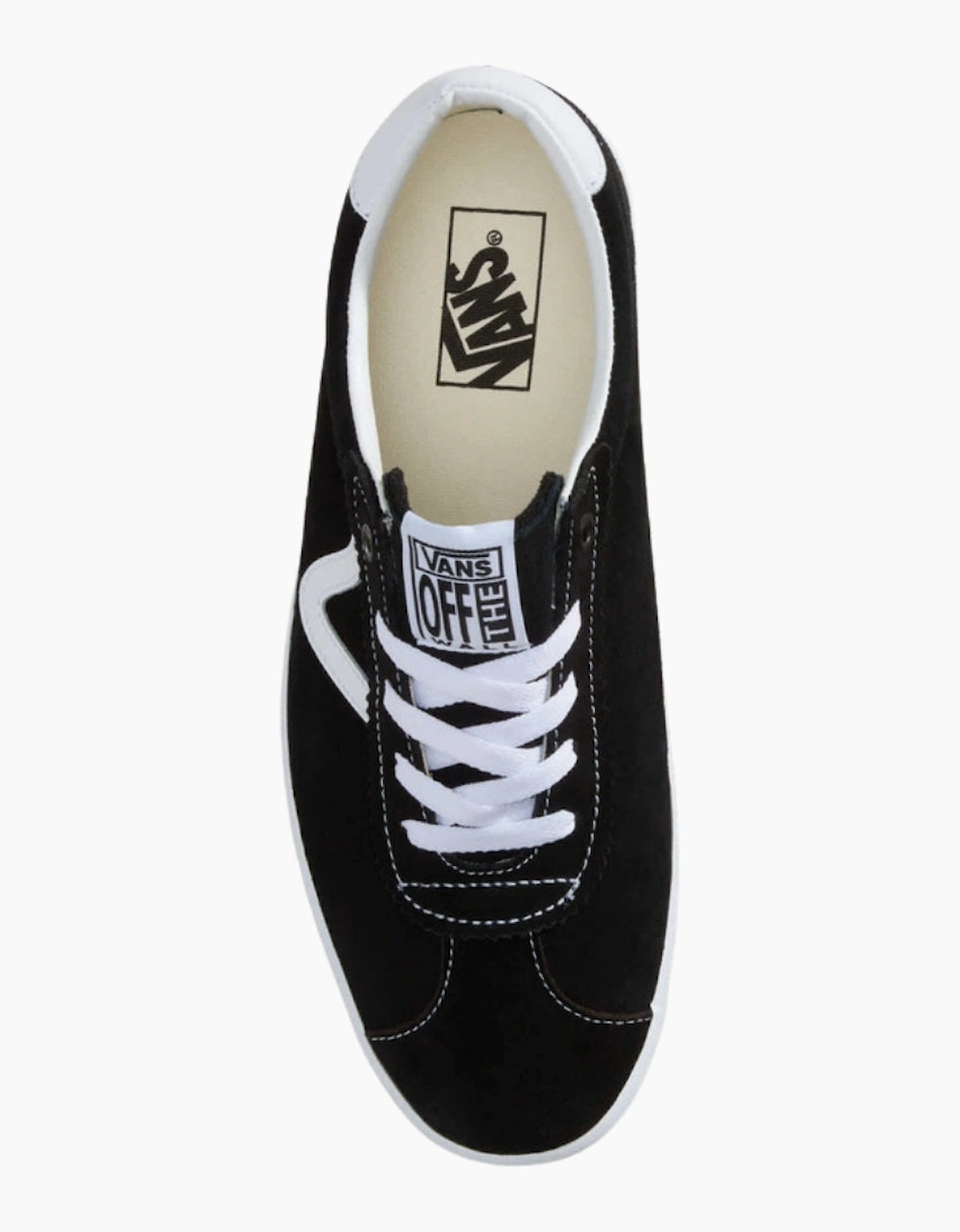 Vans Sport Low Black White Casual Trainers