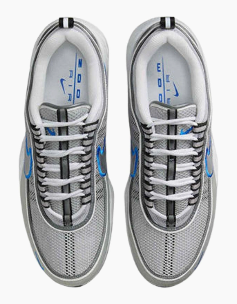 Nike Zoom Spiridon Metallic Silver/Signal Blue Trainers