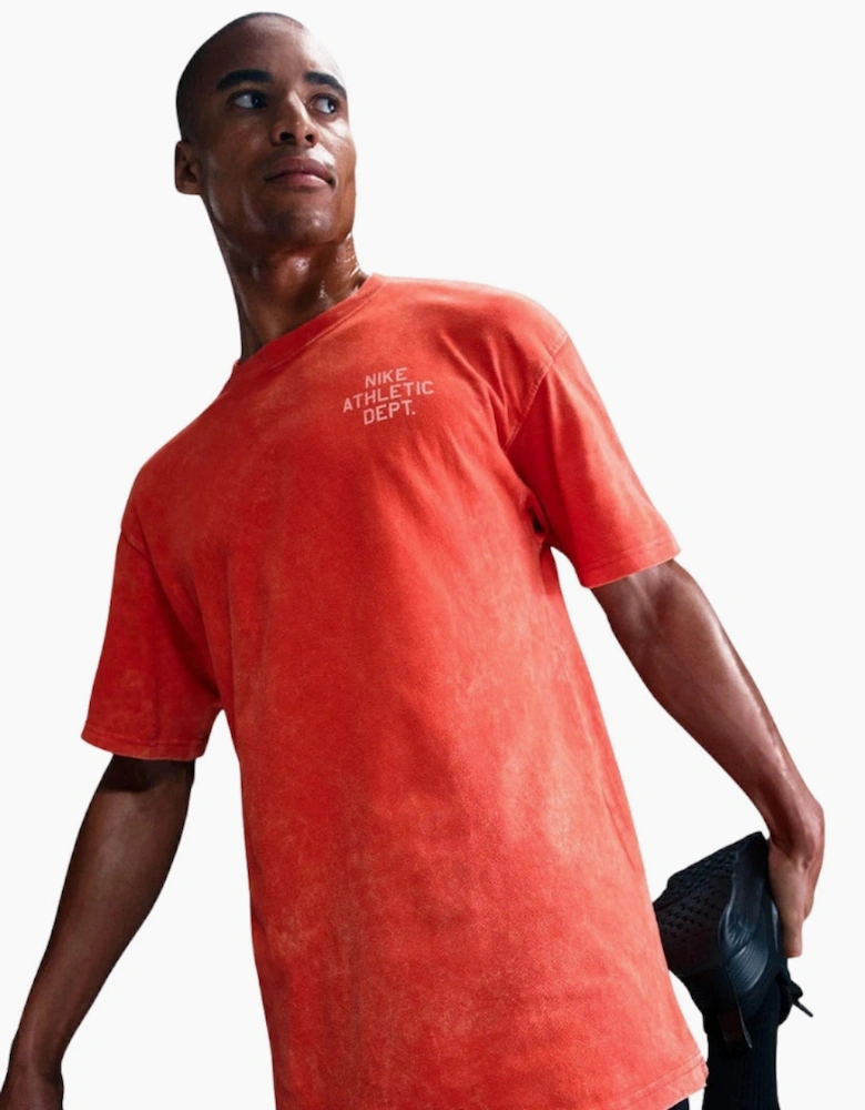 Nike Men's Max90 Fitness Red T-Shirt