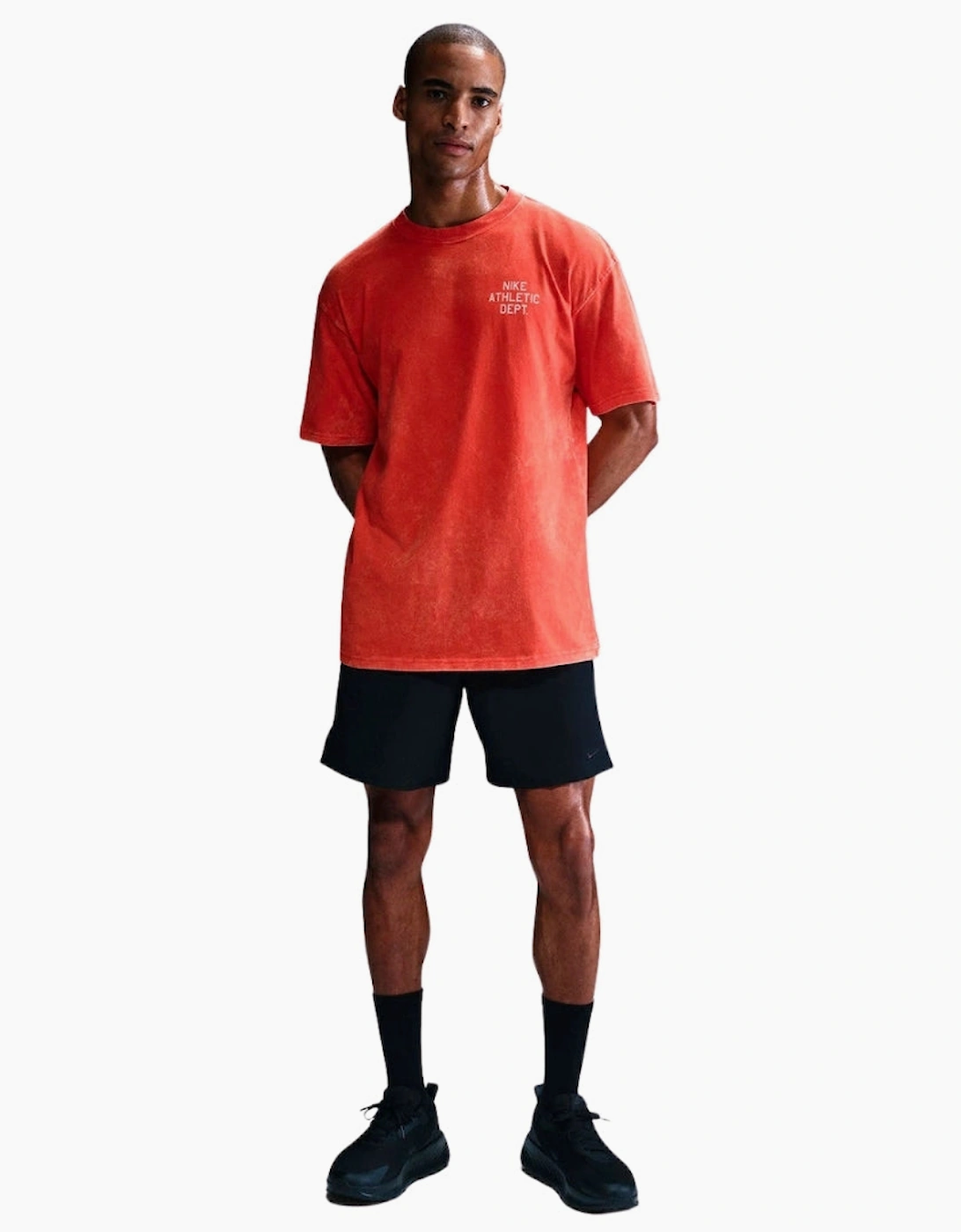 Nike Men's Max90 Fitness Red T-Shirt