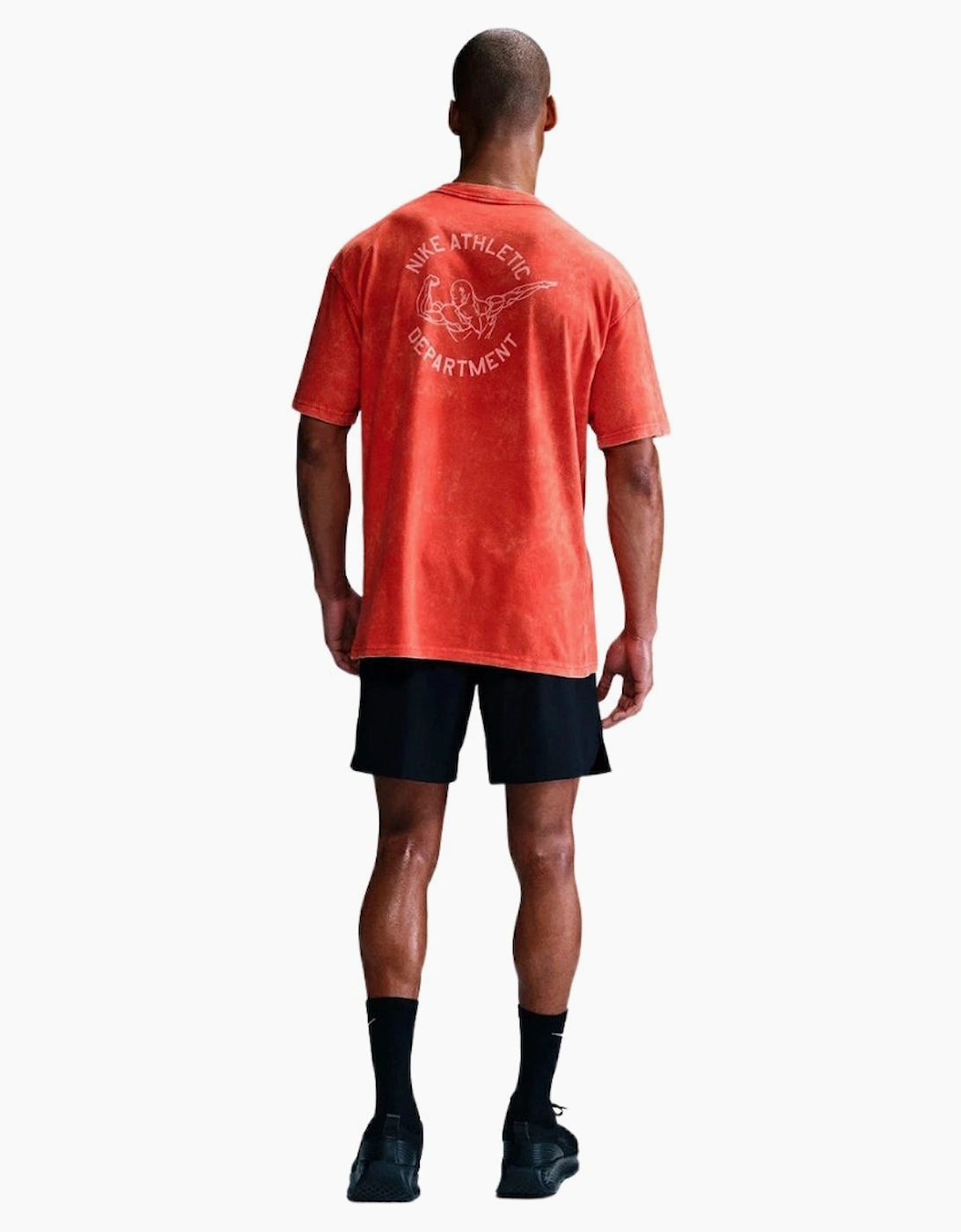 Nike Men's Max90 Fitness Red T-Shirt