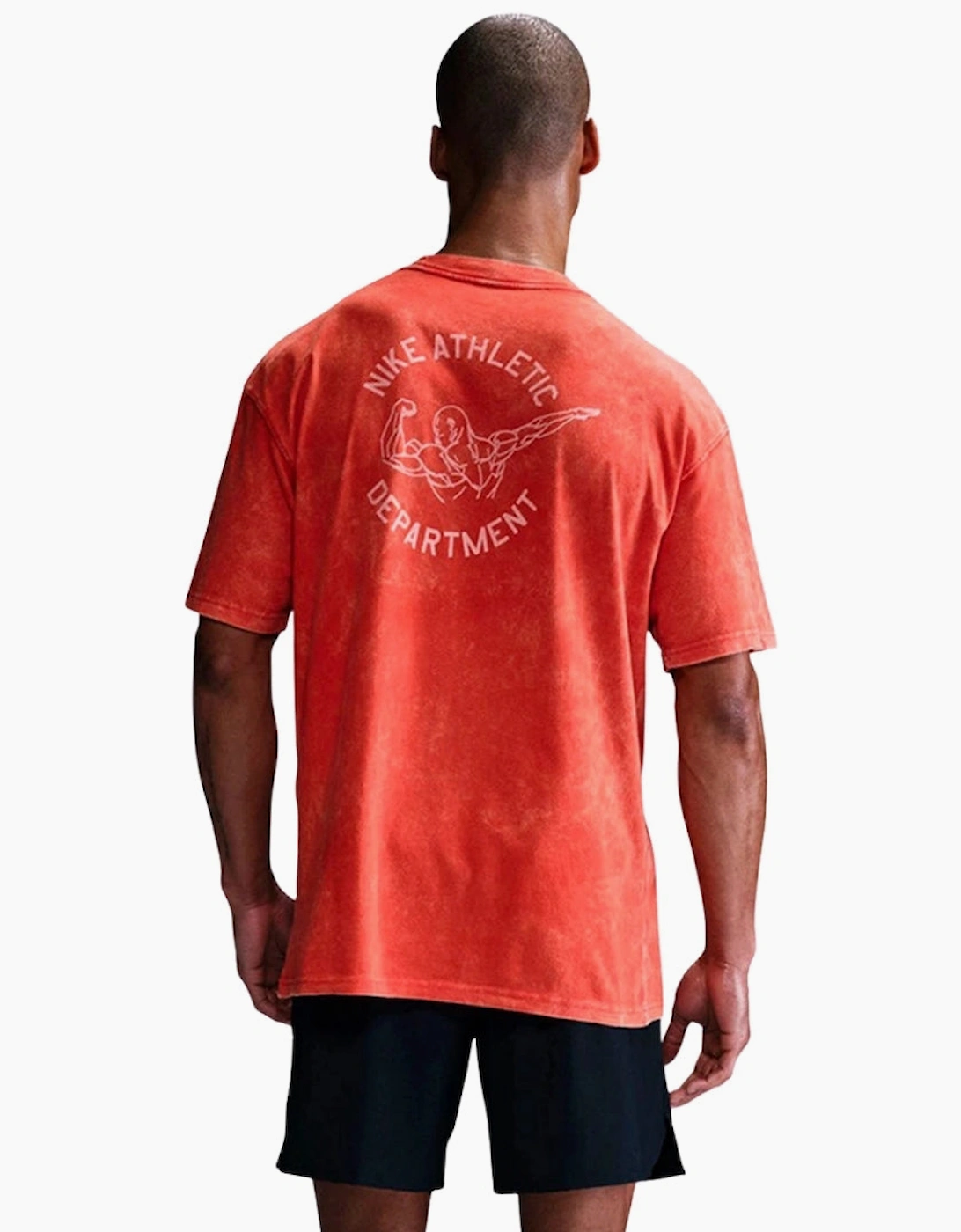 Nike Men's Max90 Fitness Red T-Shirt