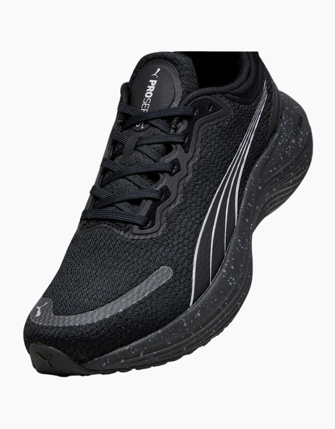 Puma Scend Pro Black Silver Trainers