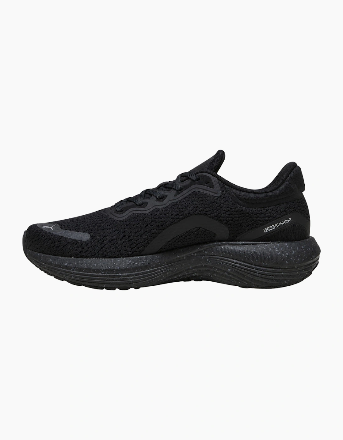 Puma Scend Pro Black Silver Trainers