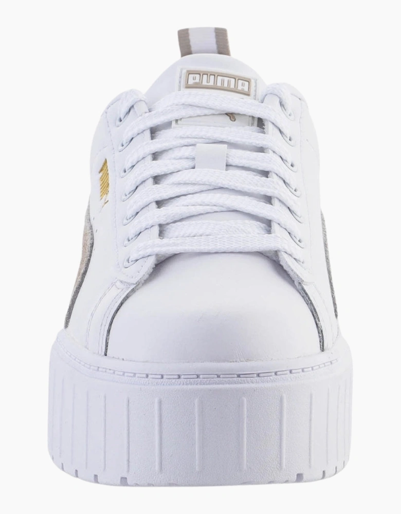 Puma Mayze Lth Platform White Peyote Trainers