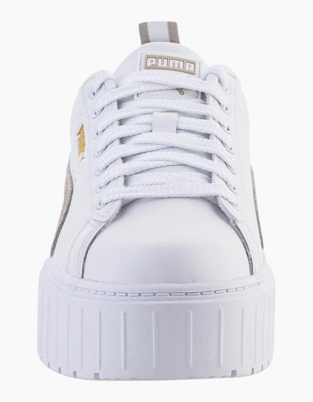 Puma Mayze Lth Platform White Peyote Trainers