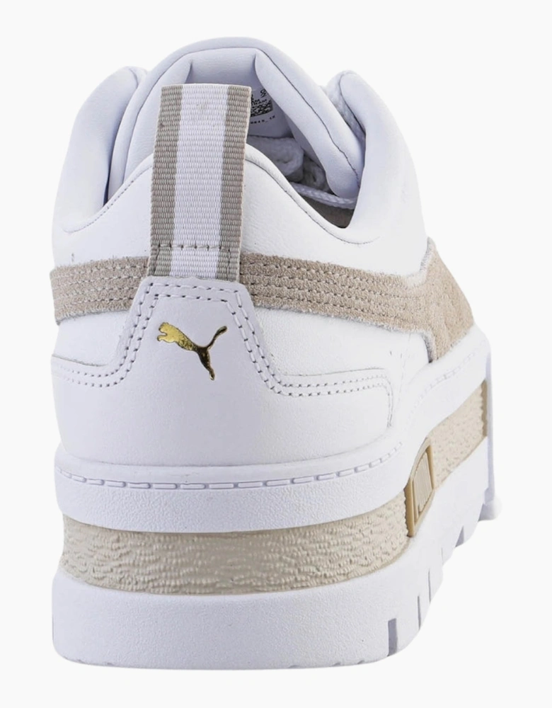 Puma Mayze Lth Platform White Peyote Trainers