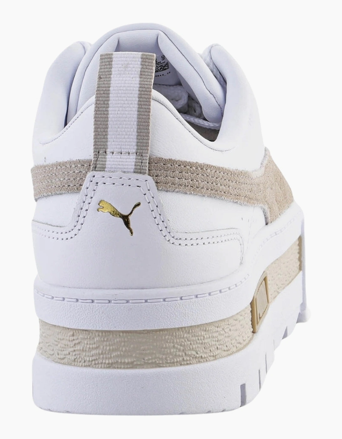 Puma Mayze Lth Platform White Peyote Trainers