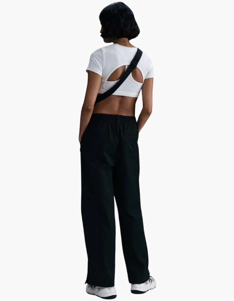 Nike Sportswear Collection Women's Mid-Rise Black Twill Trousers