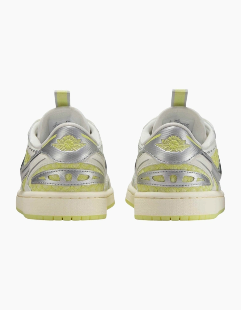 Air Jordan 1 Low Method of Make V3 Sail Luminous Green Womens Trainers