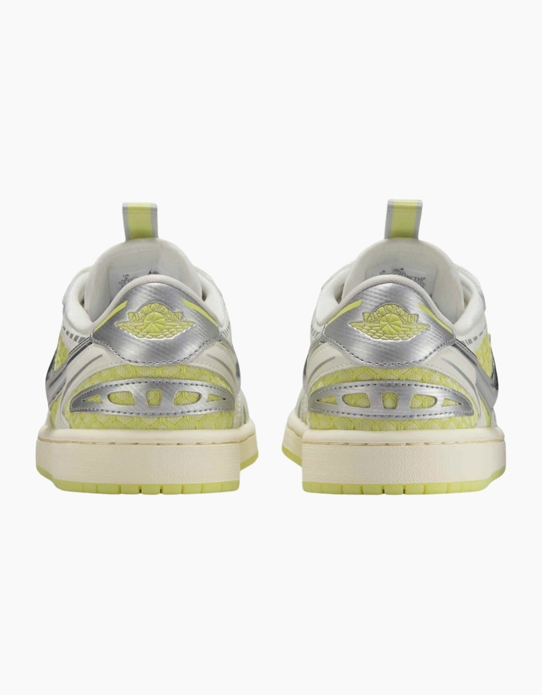 Air Jordan 1 Low Method of Make V3 Sail Luminous Green Womens Trainers
