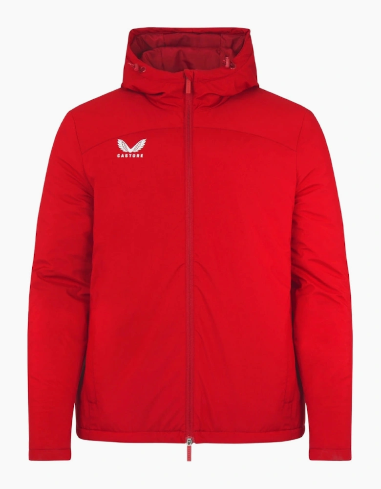Castore Men's Bench True Red Jacket
