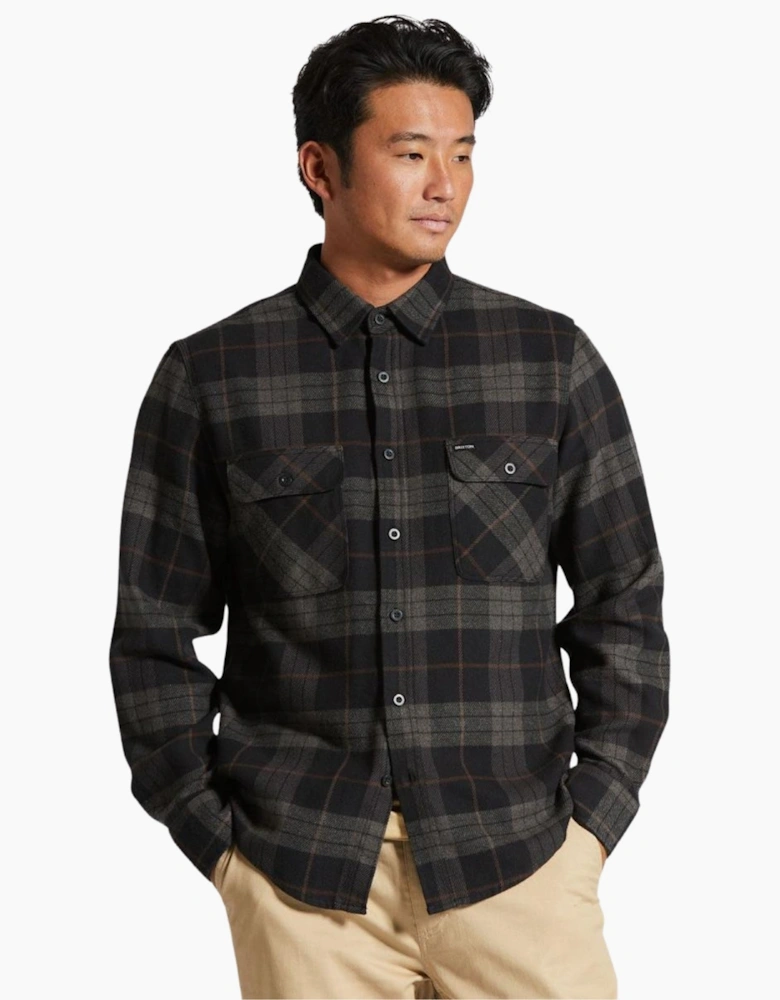 Brixton Mens Bowery Flannel Shacket