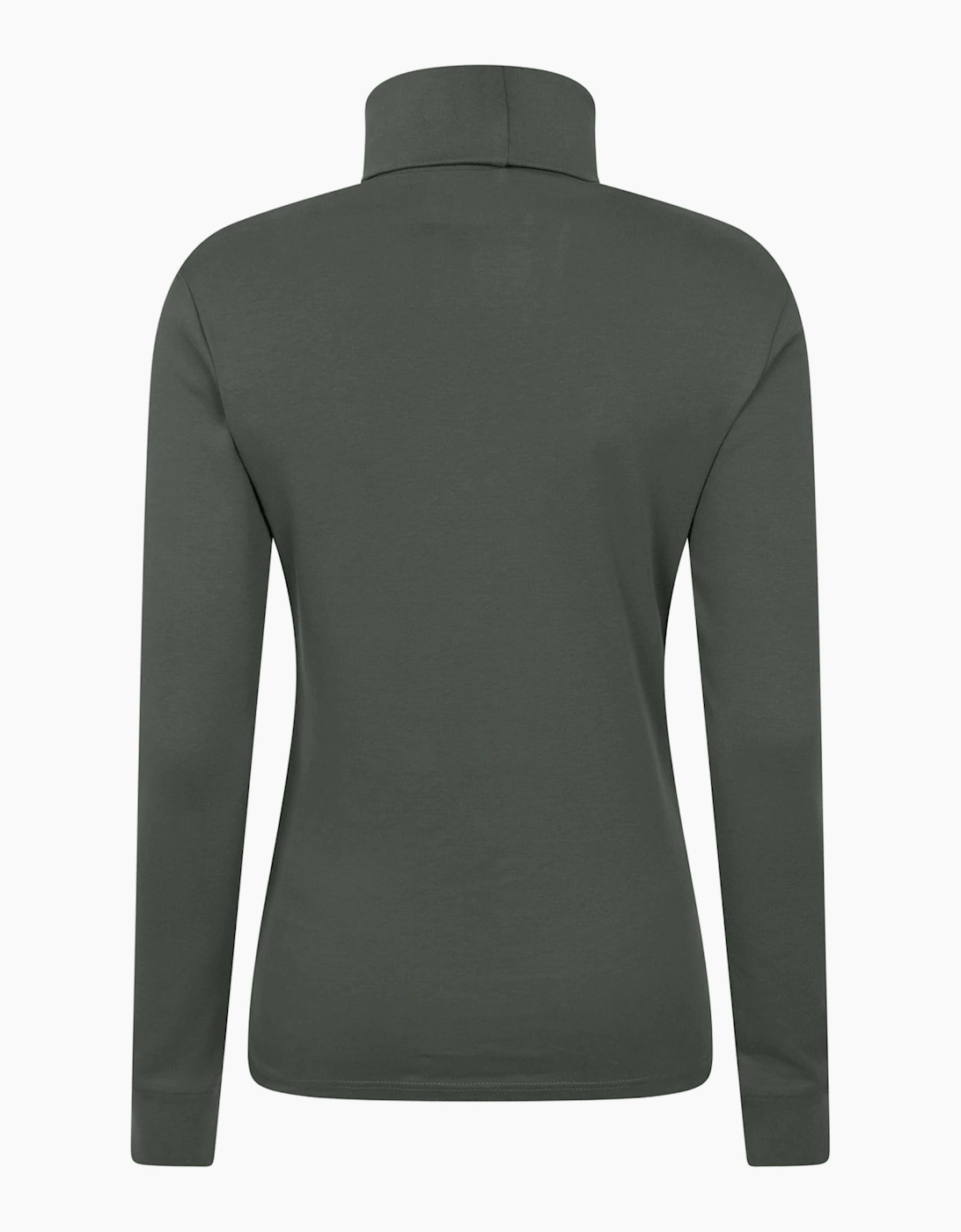 Mountain Warehouse Womens/Ladies Meribel Cotton Roll Neck Long-Sleeved Top