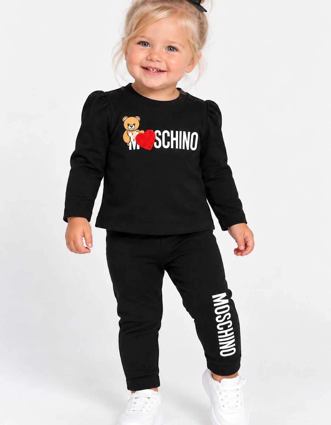 MOSCHINO BABY/TODDLER LEGGINGS SET MAO00V /MDP03P