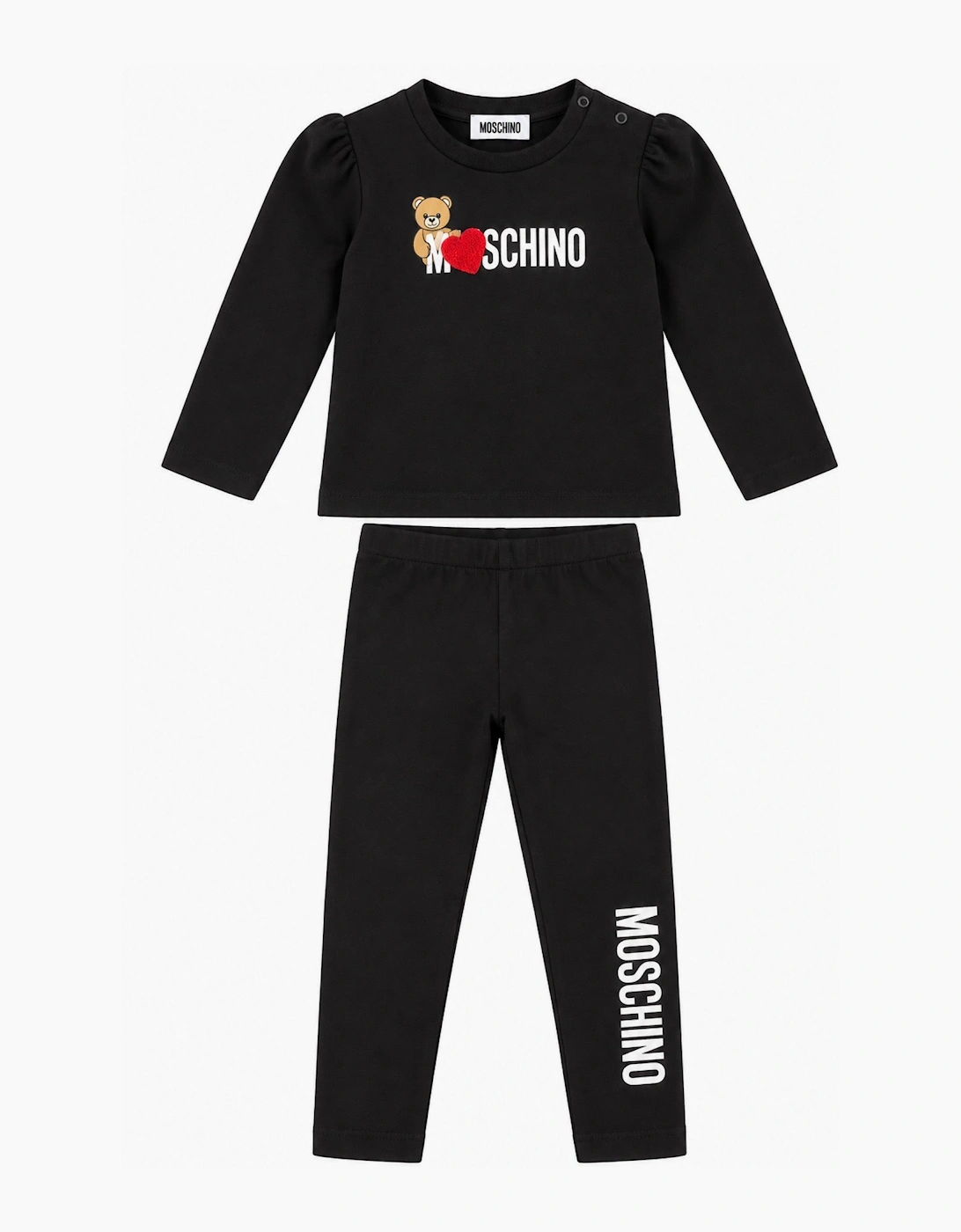 MOSCHINO BABY/TODDLER LEGGINGS SET MAO00V /MDP03P