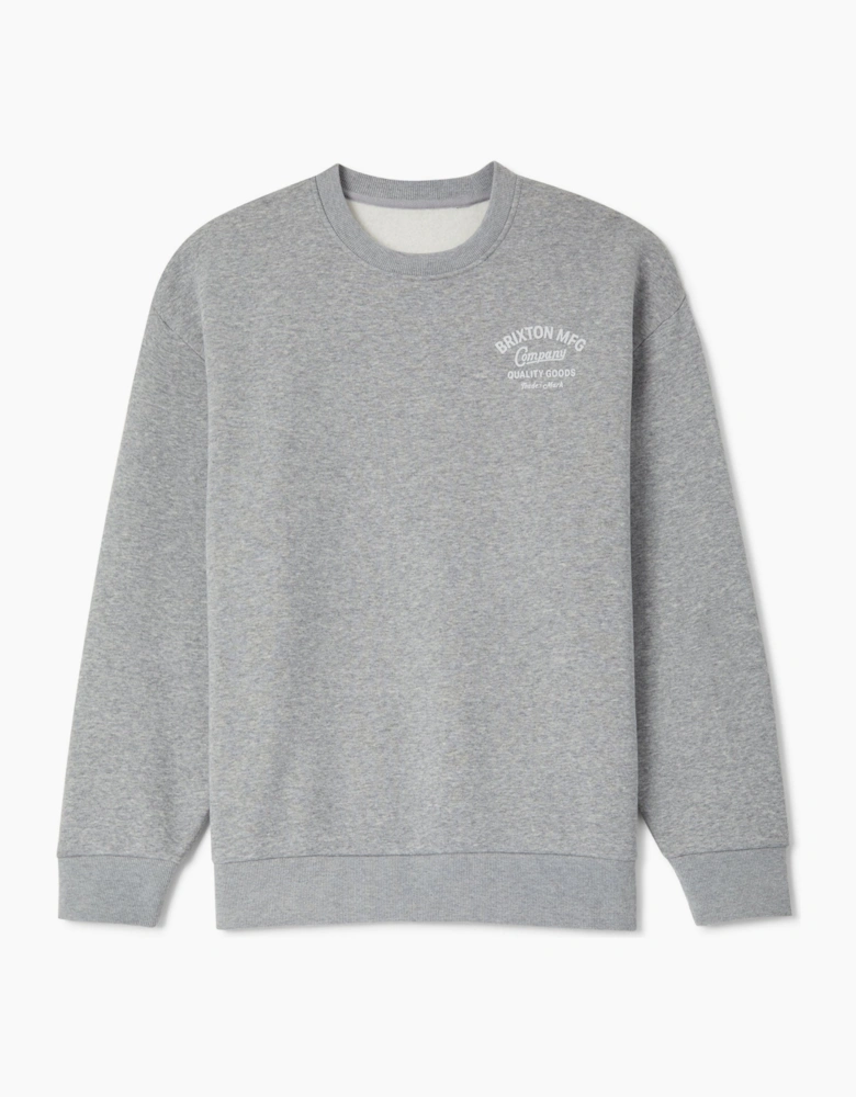 Brixton Mens Straton Crew Hoodie