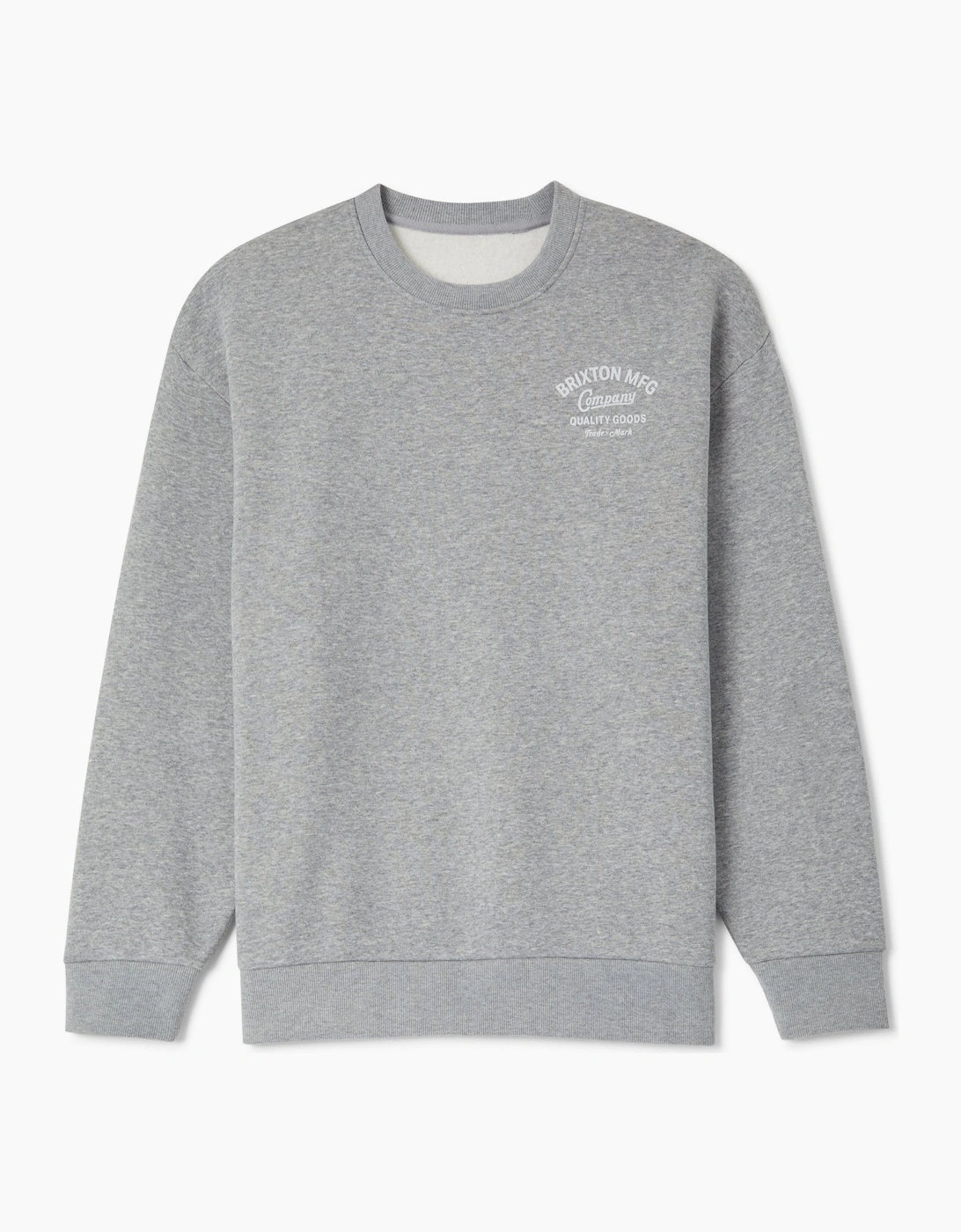 Brixton Mens Straton Crew Hoodie