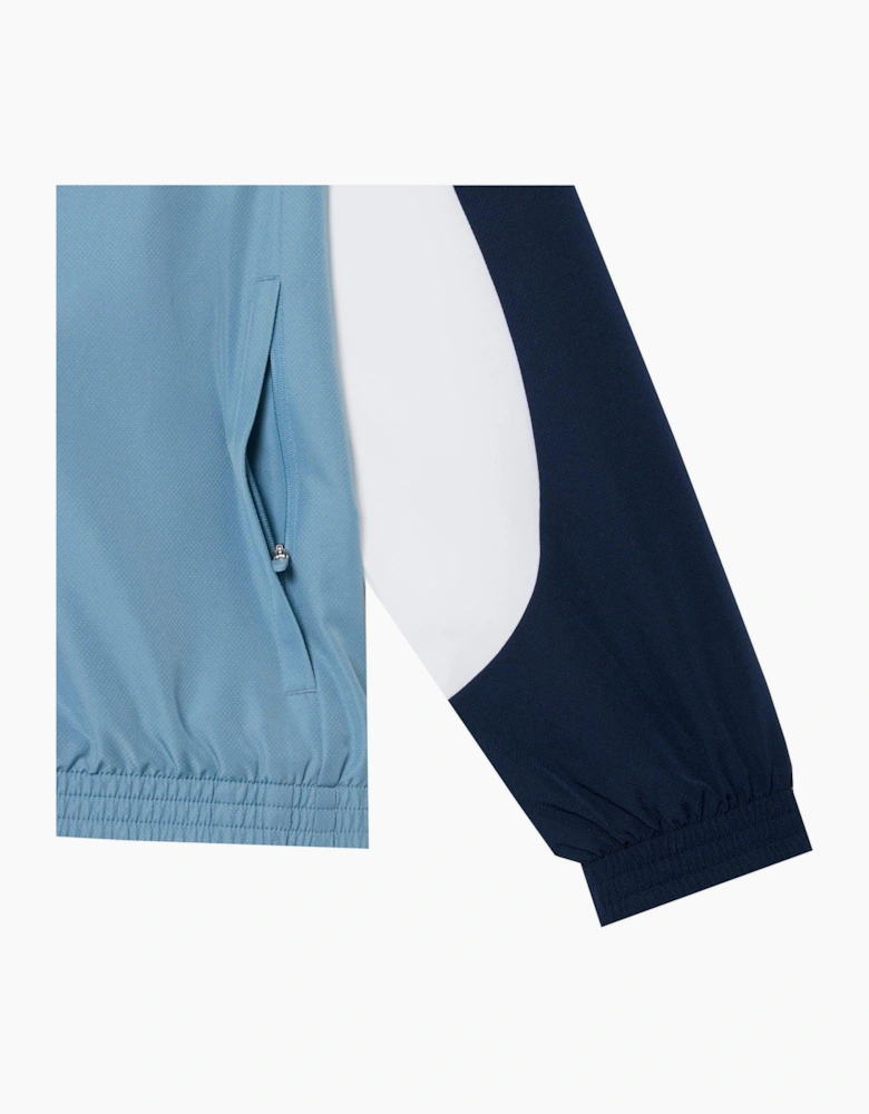 Lacoste Men's Blue, Navy and White Tracksuit