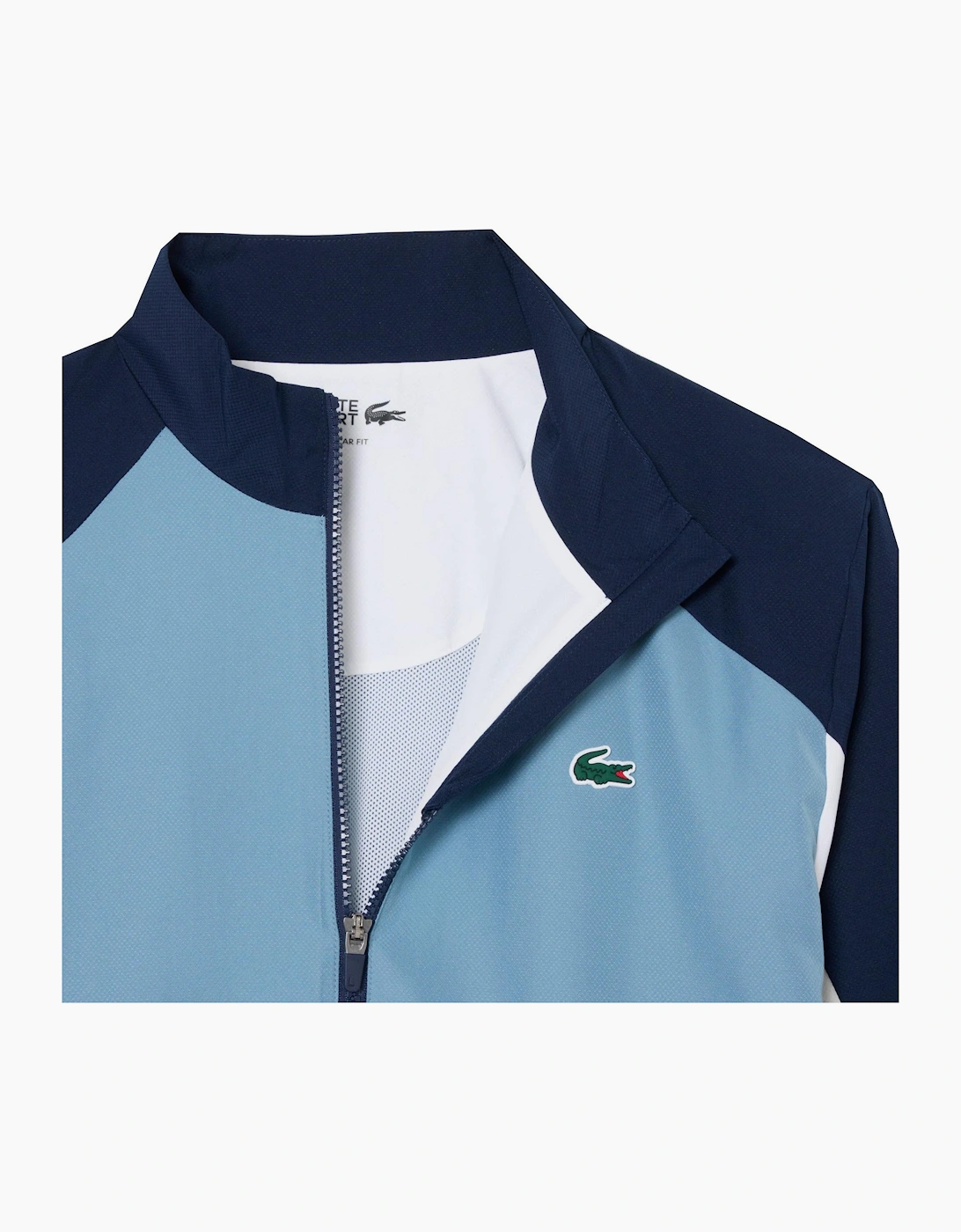 Lacoste Men's Blue, Navy and White Tracksuit
