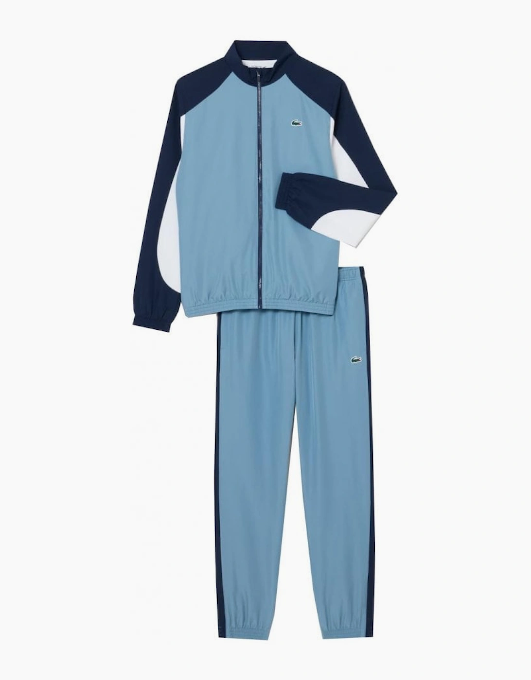 Lacoste Men's Blue, Navy and White Tracksuit