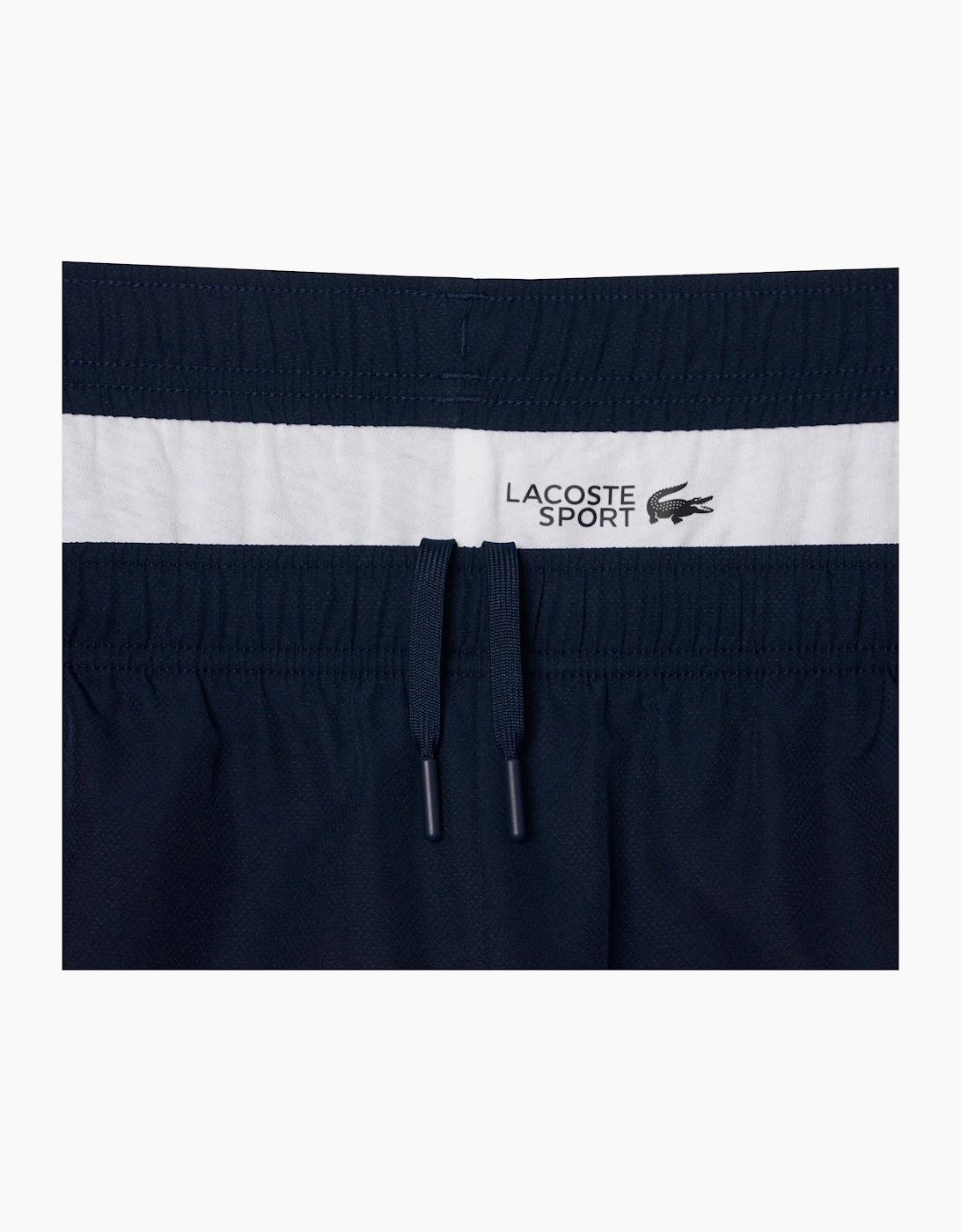 Lacoste Men's White, Blue and Navy colour block Tracksuit