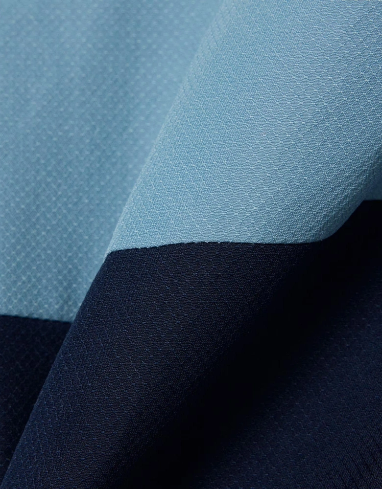 Lacoste Men's White, Blue and Navy colour block Tracksuit