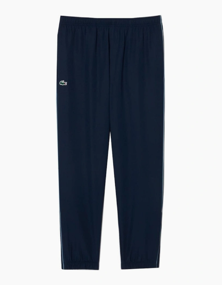 Lacoste Men's White, Blue and Navy colour block Tracksuit
