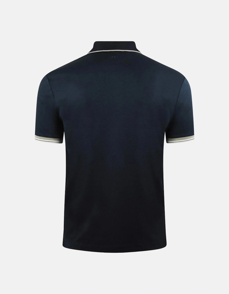 XSoft Cotton Interlock Polo Navy
